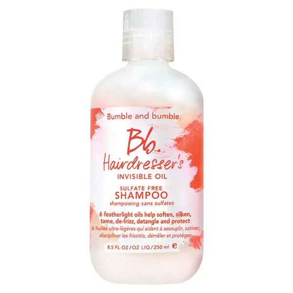 Shampoo Bumble and Bumble Hairdresser's Invisible Oil, Shampoo Hidratante Sem Sulfato, 250ml