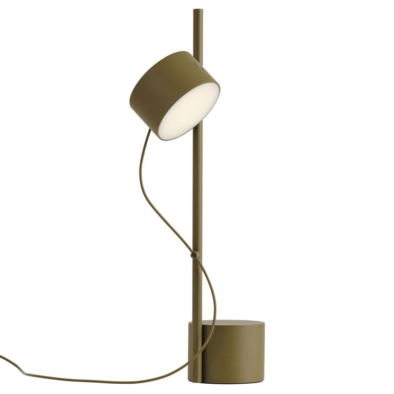 Muuto Post tafellamp bruin/groen