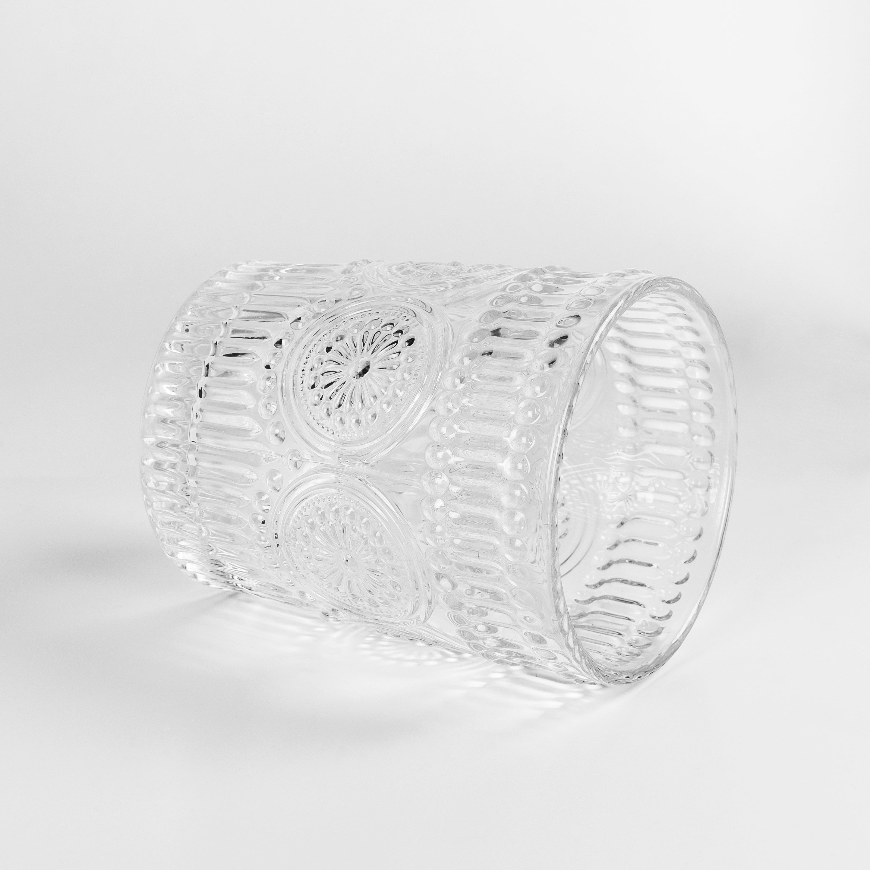 Krumble Waterglas vintage - 260 ml - Set van 12