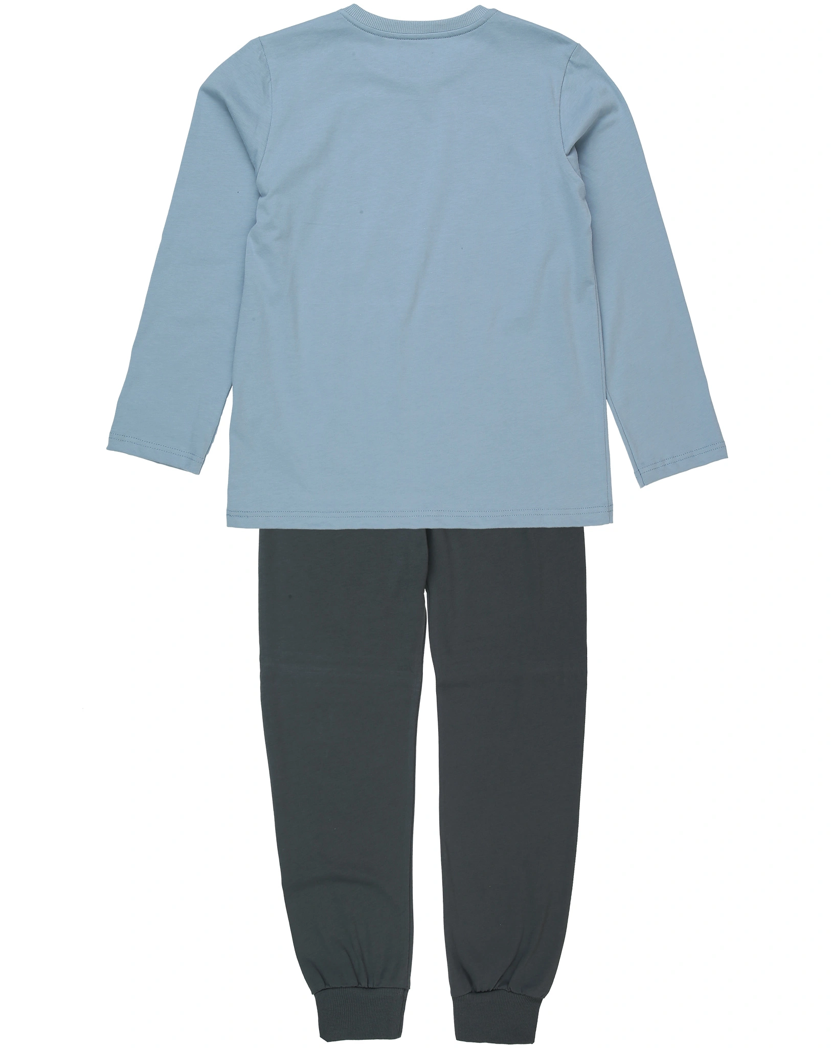 Schlafanzug CLASSIC PLANET 80s lang in blau