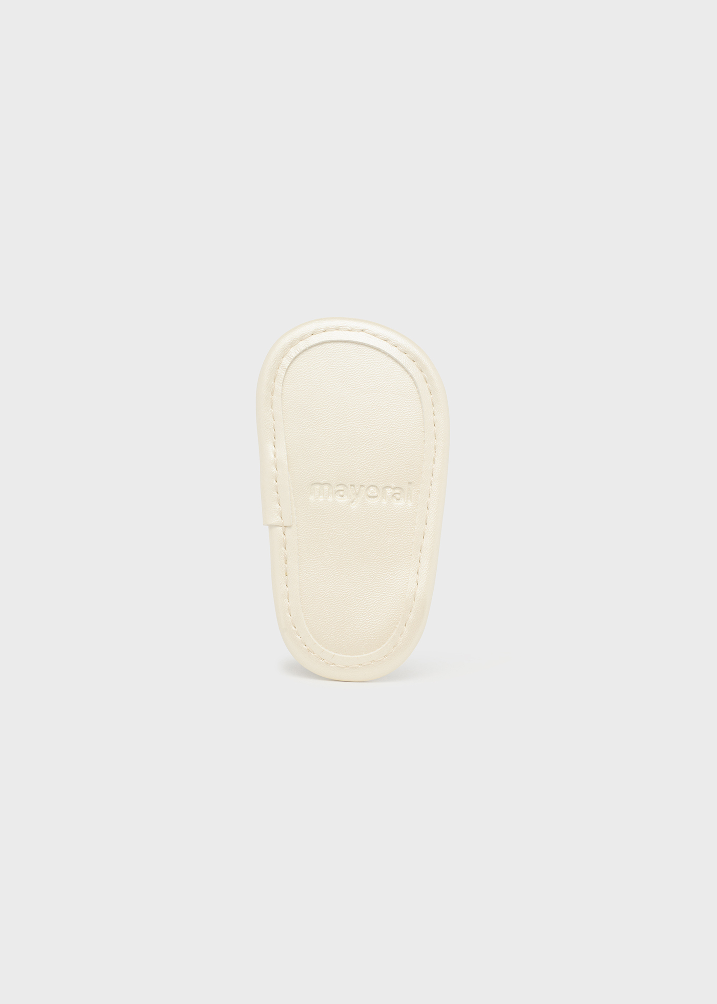Sandália estampada com fecho de velcro para recém-nascido
