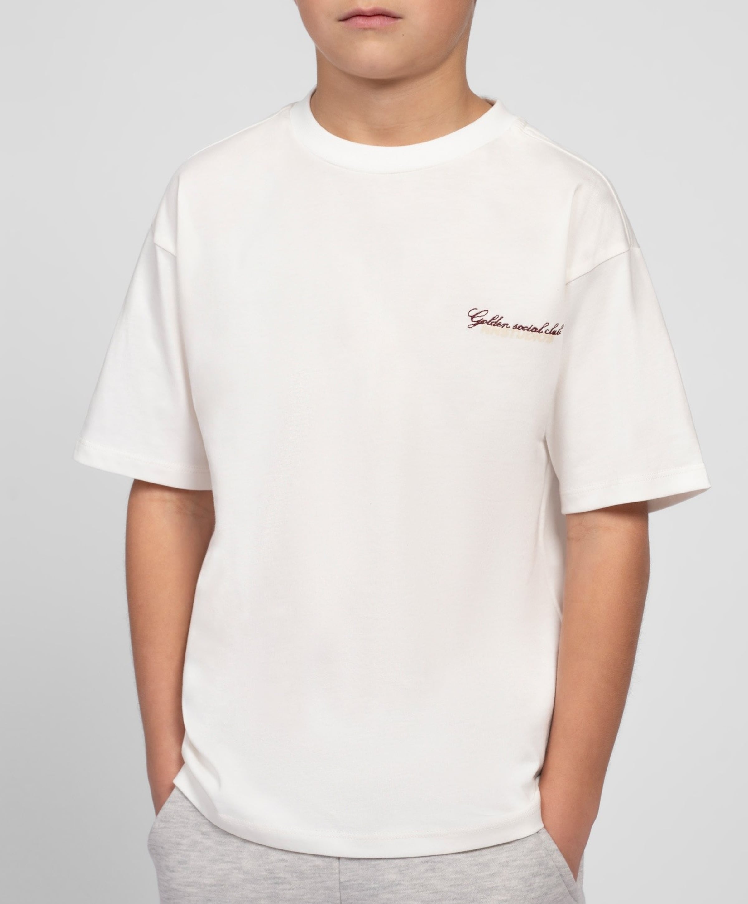 NIK & NIK Jongens T-shirt ecru