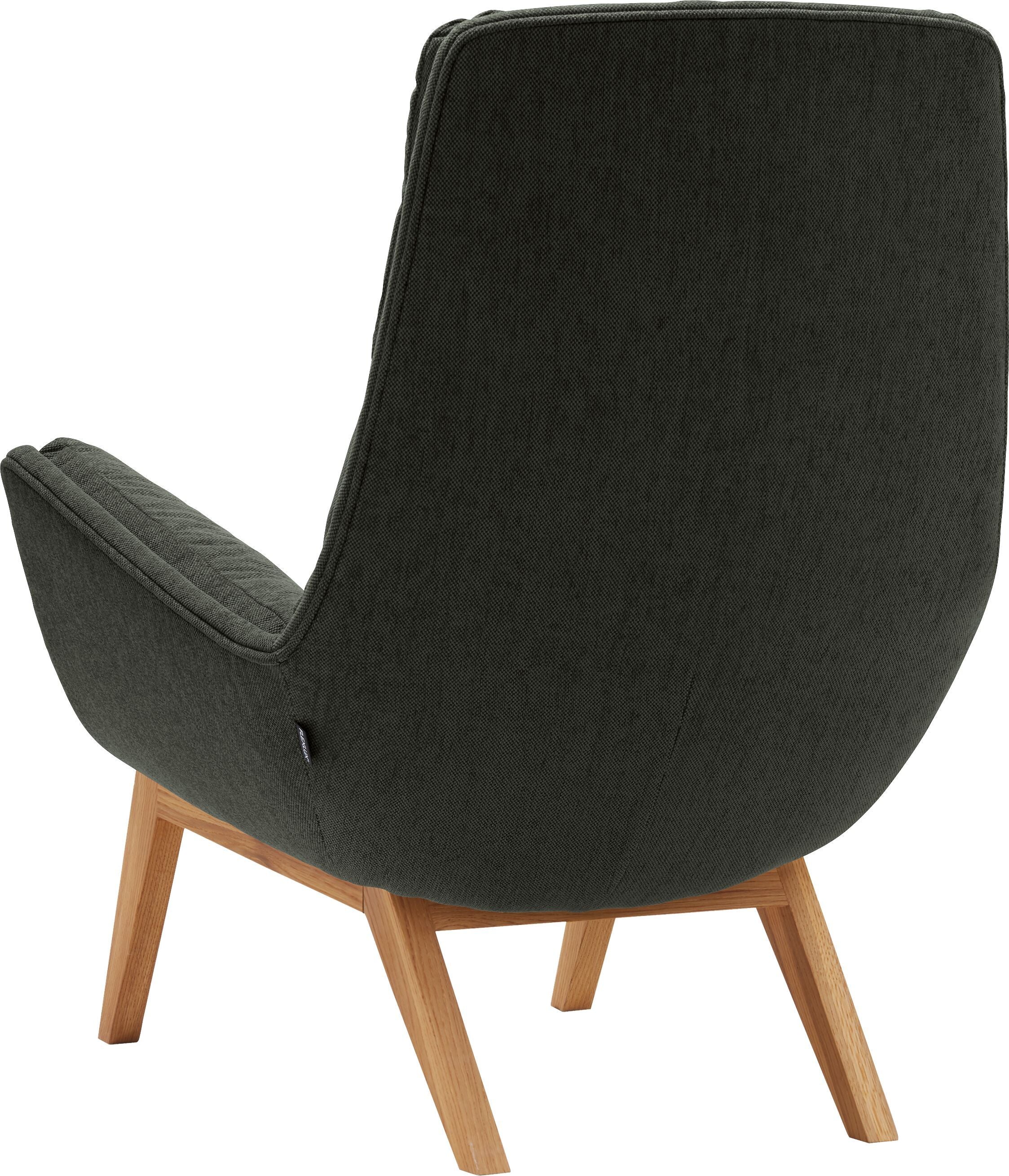 ANDRES Sessel - Grün / B: 83.0 cm x T: 94.0 cm x H: 97.0 cm