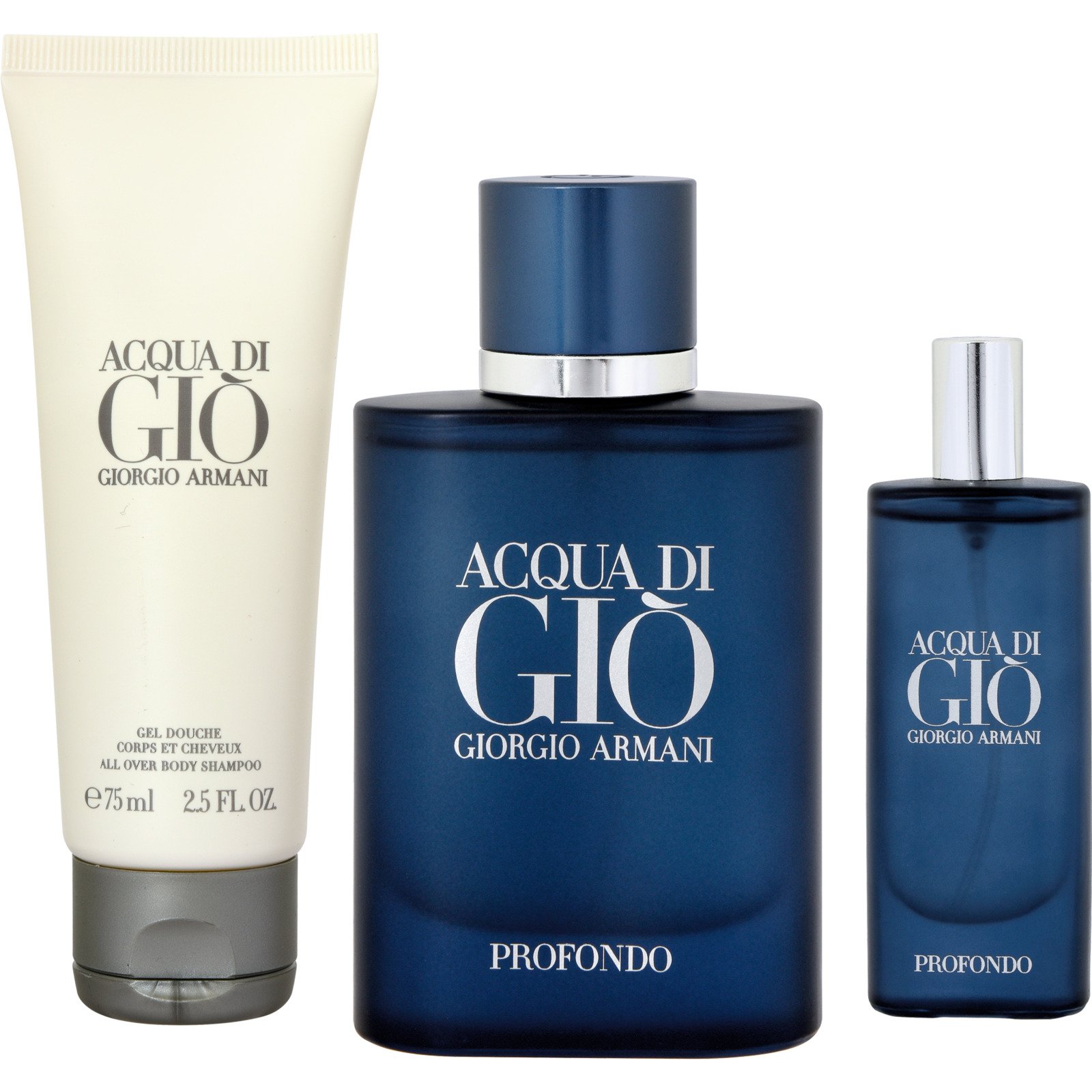 Giorgio Armani Acqua di Giò Profondo Duftset, 3-teilig