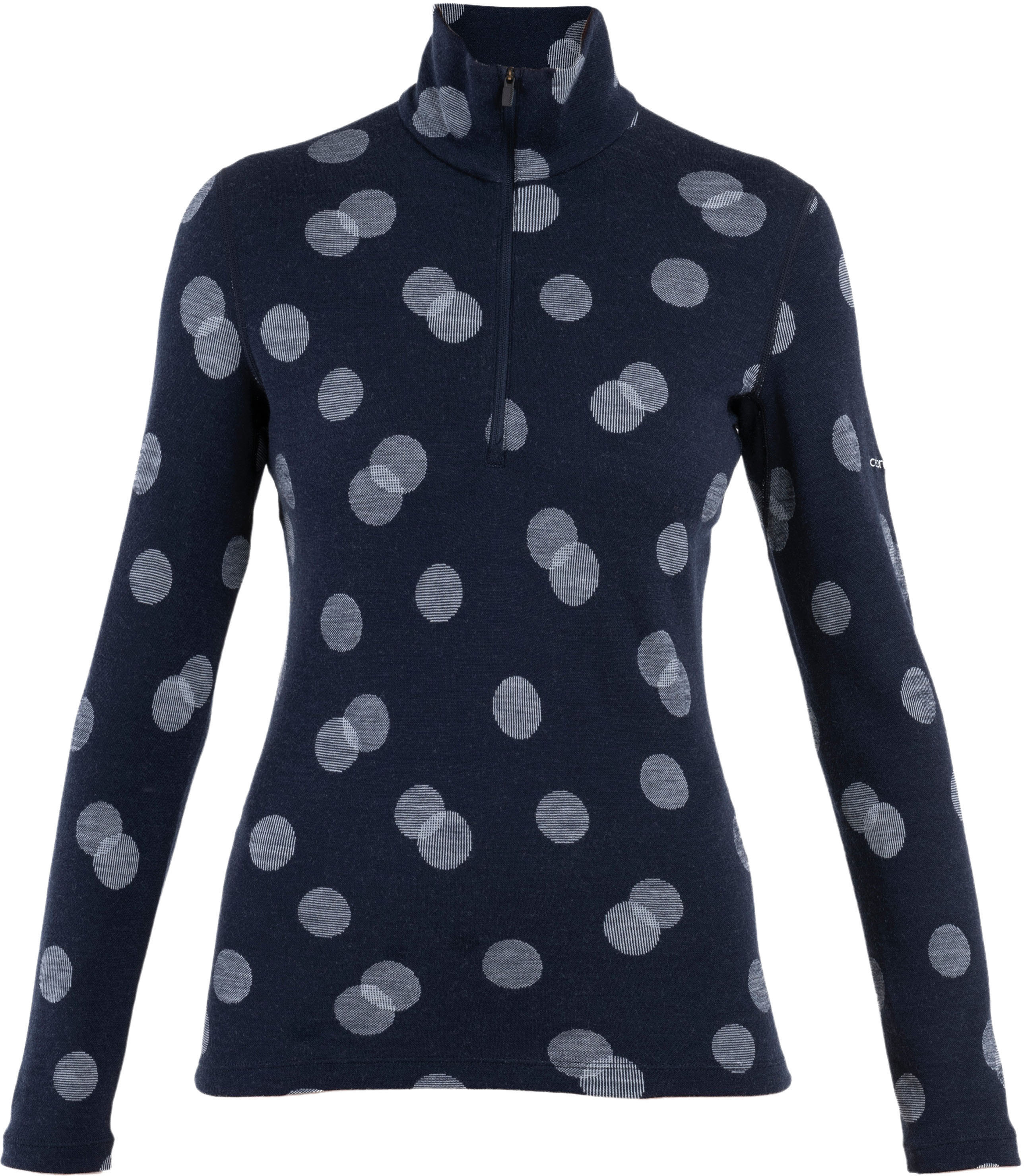 W Merino 260 Vertex LS Half Zip Falling Flakes