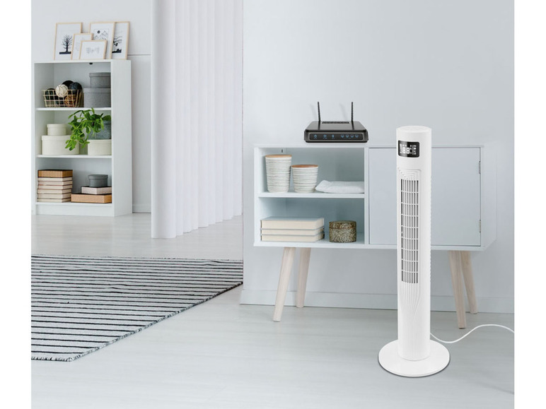 Smart Home torenventilator, bedienbaar via app