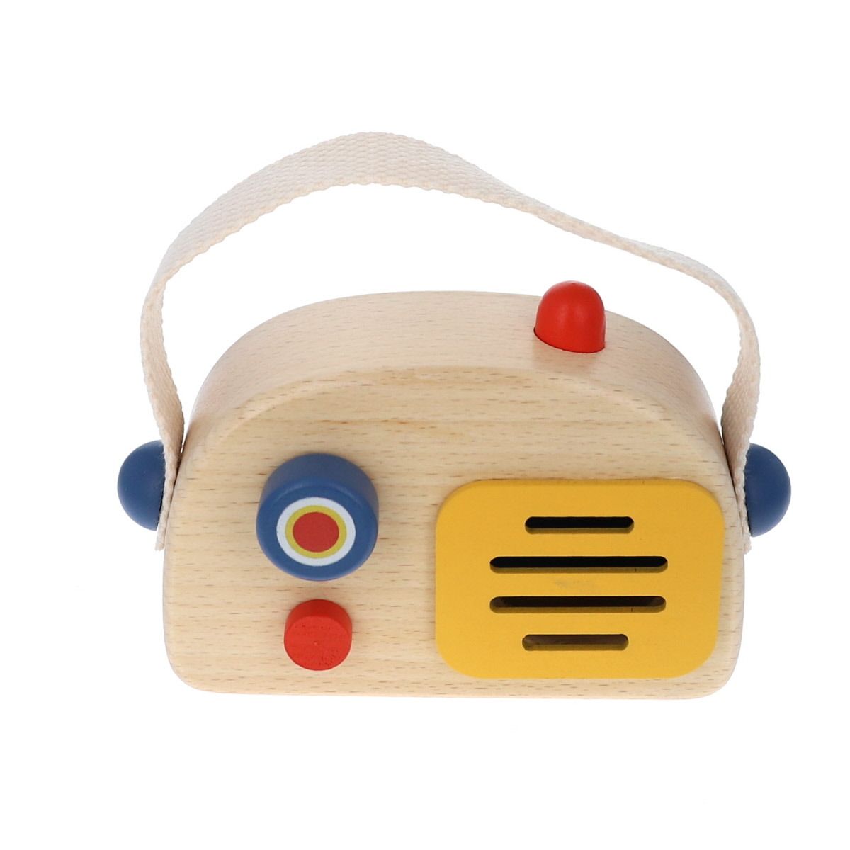 Radio en bois musicale Mercredi et Patati