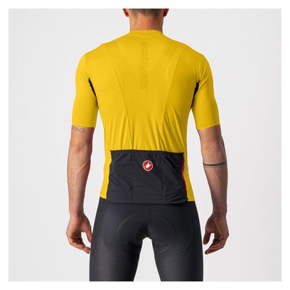 Maillot Manches Courtes Castelli Superleggera 2 Orange Safran