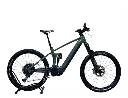 Produit reconditionné . Cube Stereo Hybrid 160 HPC TM 750 Sram GX 2022 . VTT électrique . Cube . très bon état
