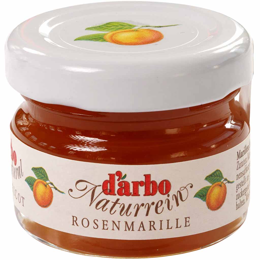 Darbo Naturrein Konfitüre extra Marillen Minigläser 60x28g=1680g MHD:11.9.26