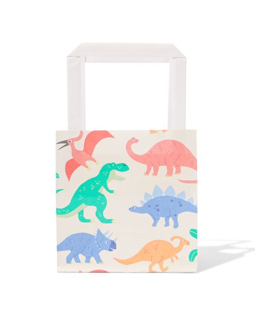 6 sacs cadeaux S en papier 13x13x7