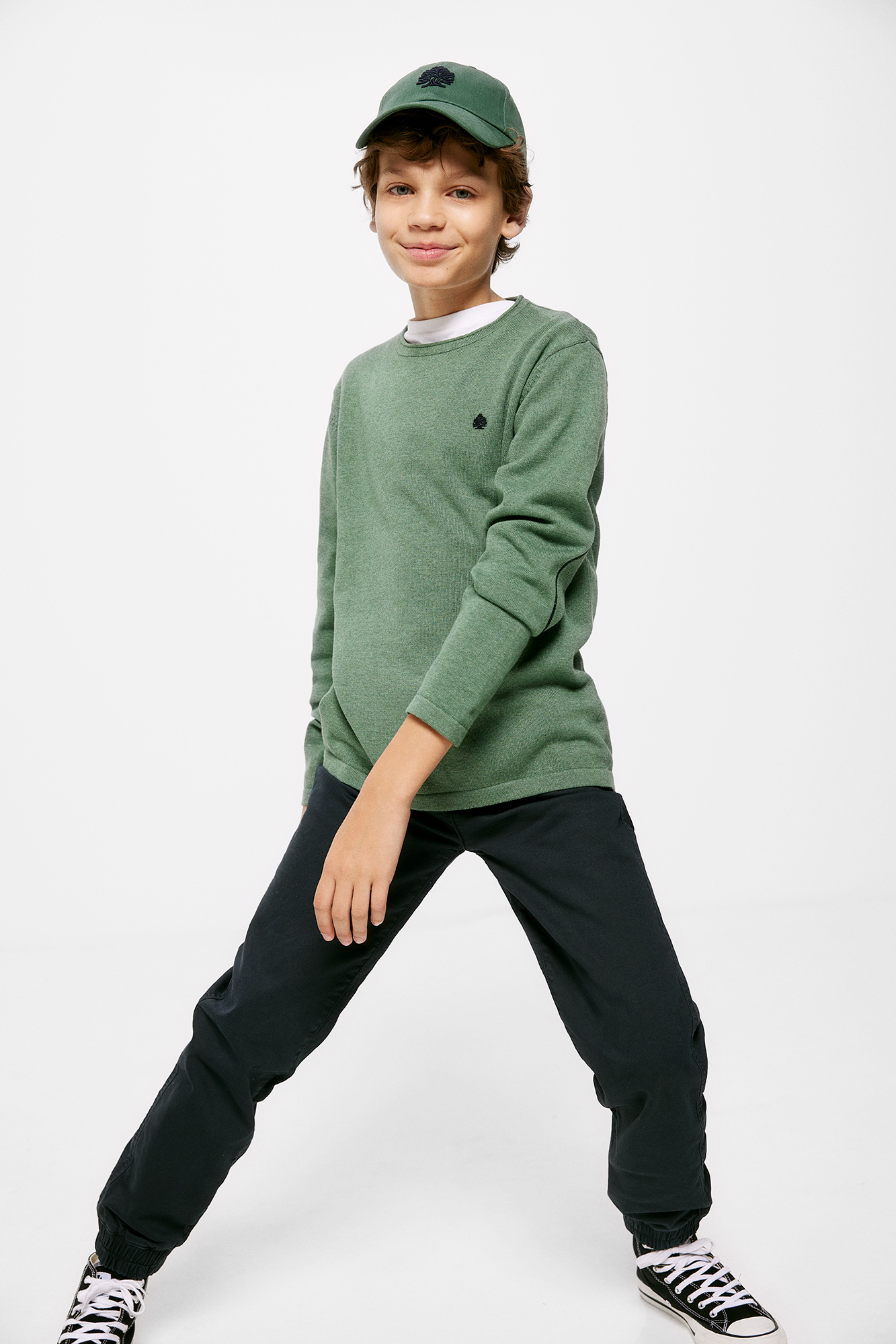 Camisa infantil com reforço nos cotovelos