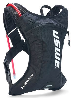 Sac d'Hydratation USWE Outlander 2L Noir   Poche à Eau 1.5L