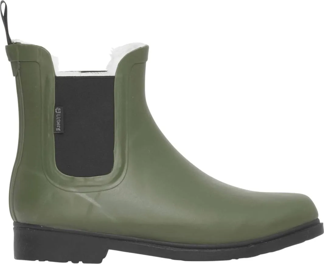 Urberg Womens Malme Rubber Fleece Boots Capers