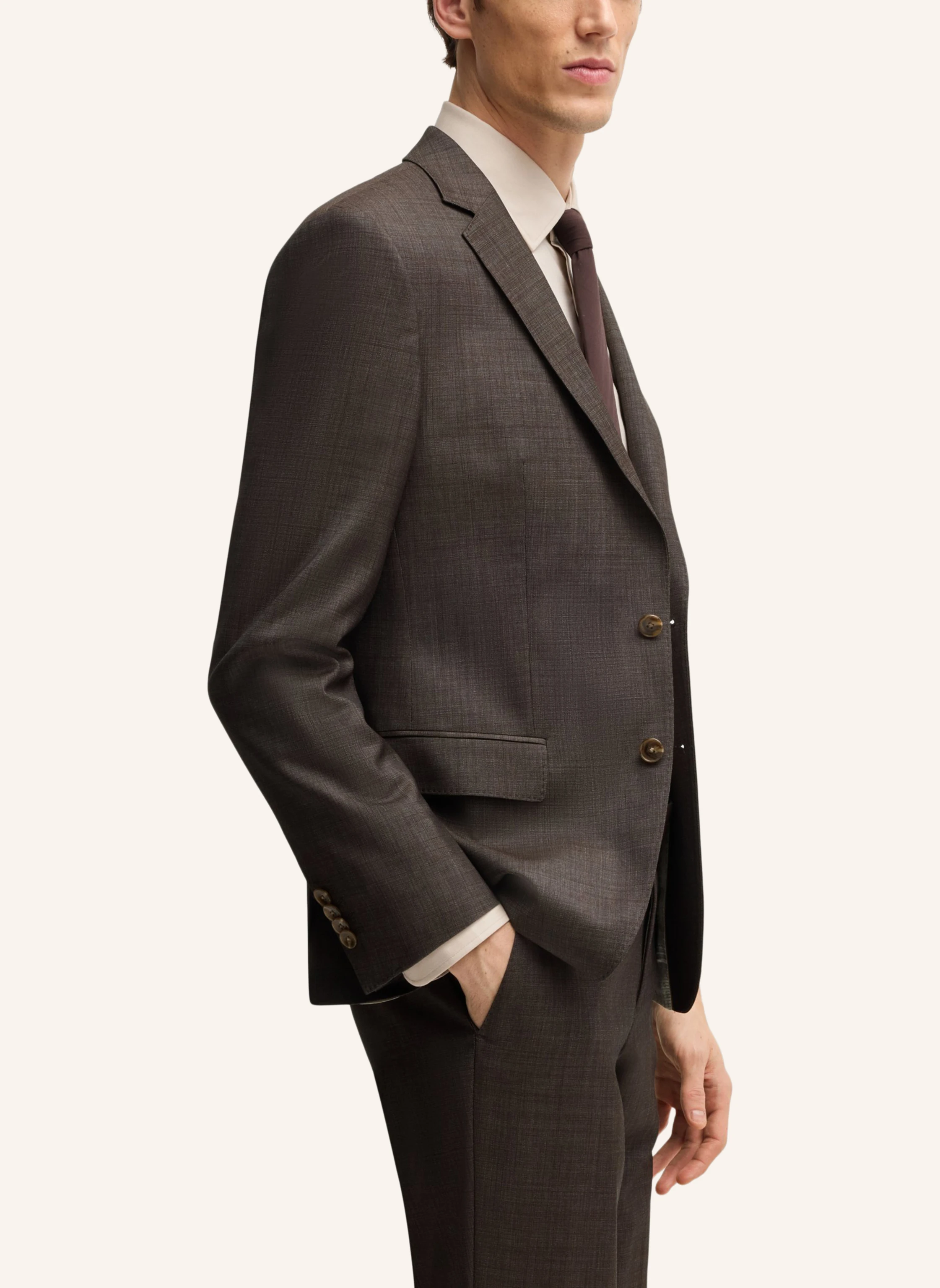 BOSS Business Anzug H-HUGE-2PCS-224 Slim Fit