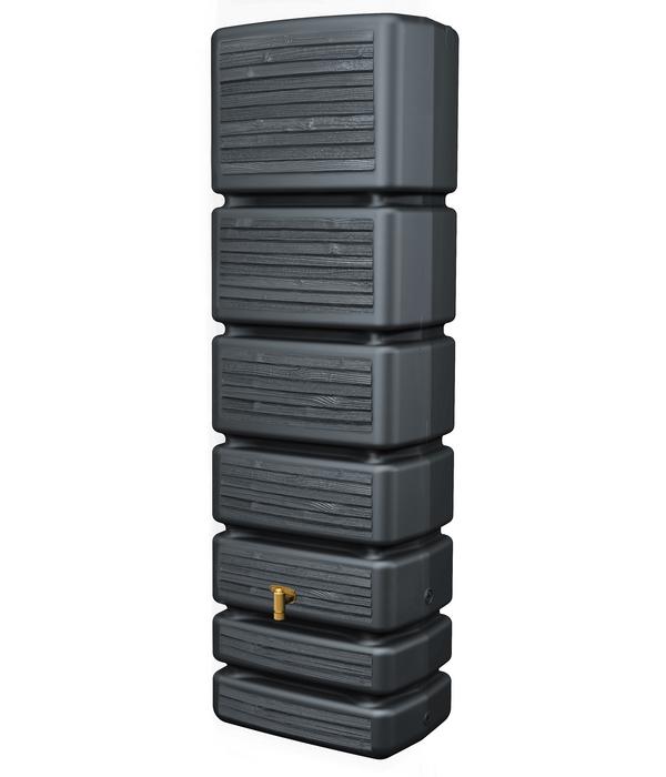 4rain Wandtank Slim Wood Decor, 350 l, ca.
