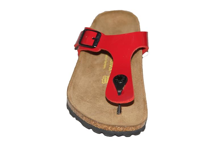Birkenstock Gizeh BS tango red lack