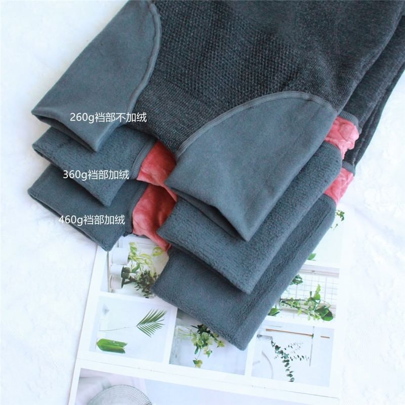 Lahmacun - Hoge taille effen leggings / stijgbeugels (diverse ontwerpen)