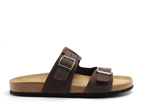 Geox mules et sabots homme u sandalghita b u159vb marron