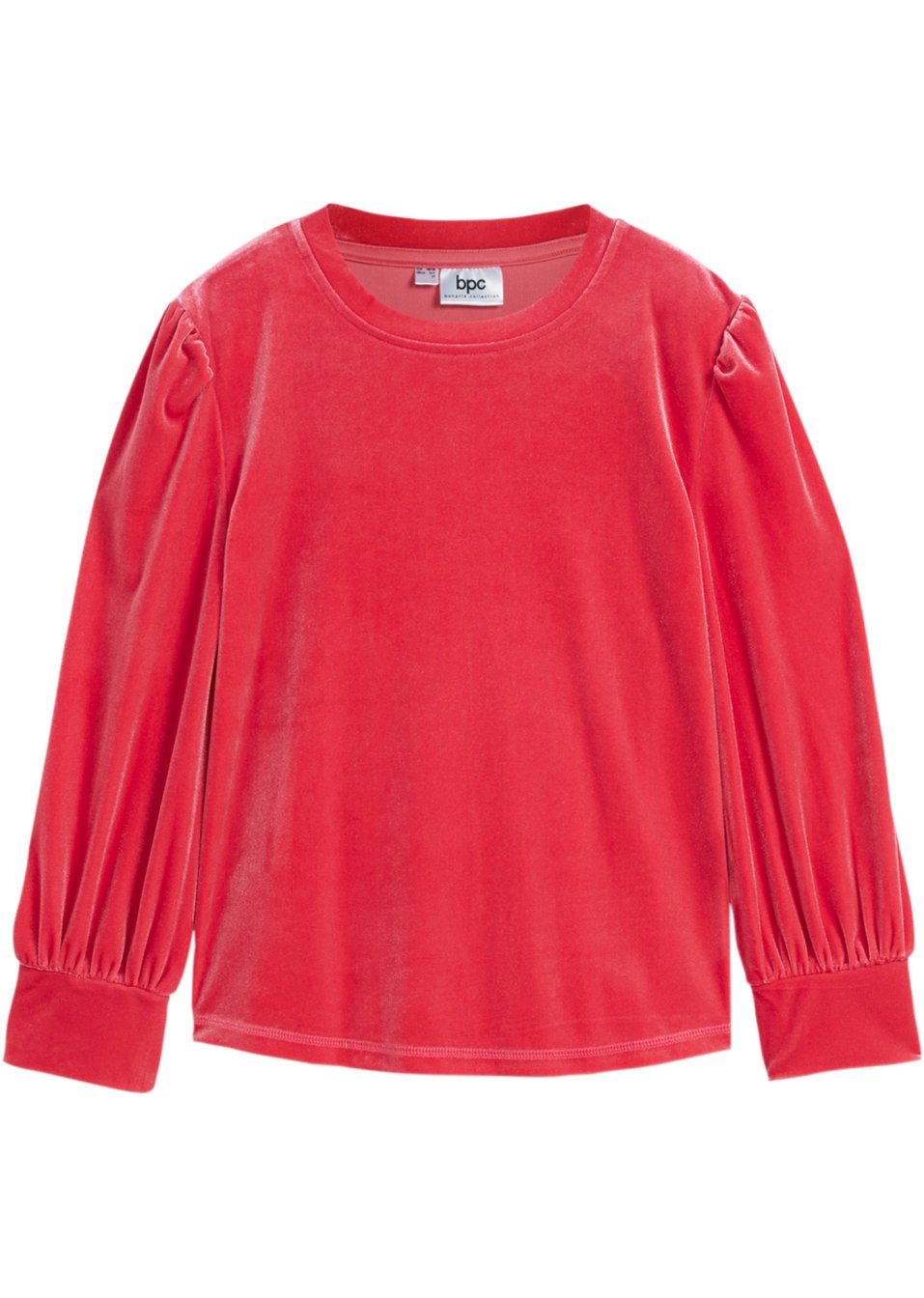 T-shirt manches longues fille en velours