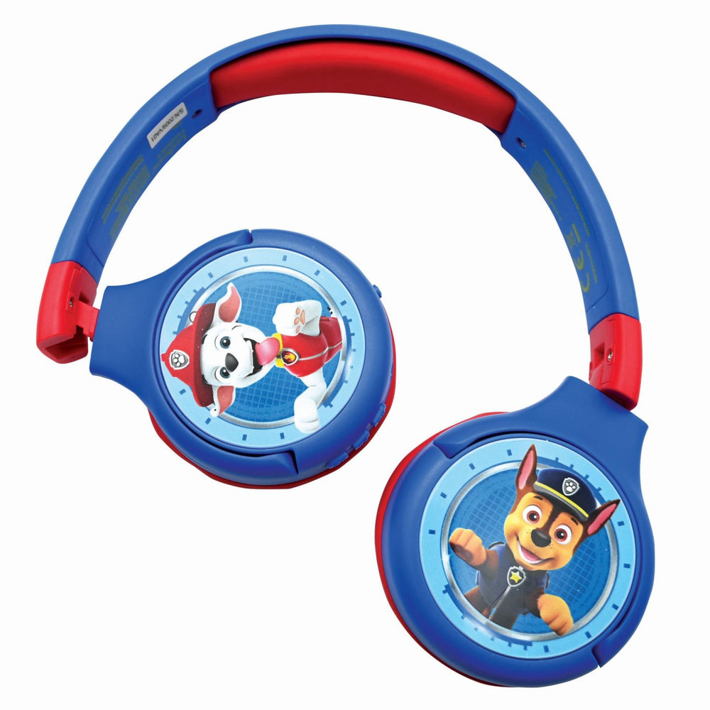 Køb Lexibook Paw Patrol 2 in 1 Bluetooth® and Wired comfort foldable Headphones with kids safe volume