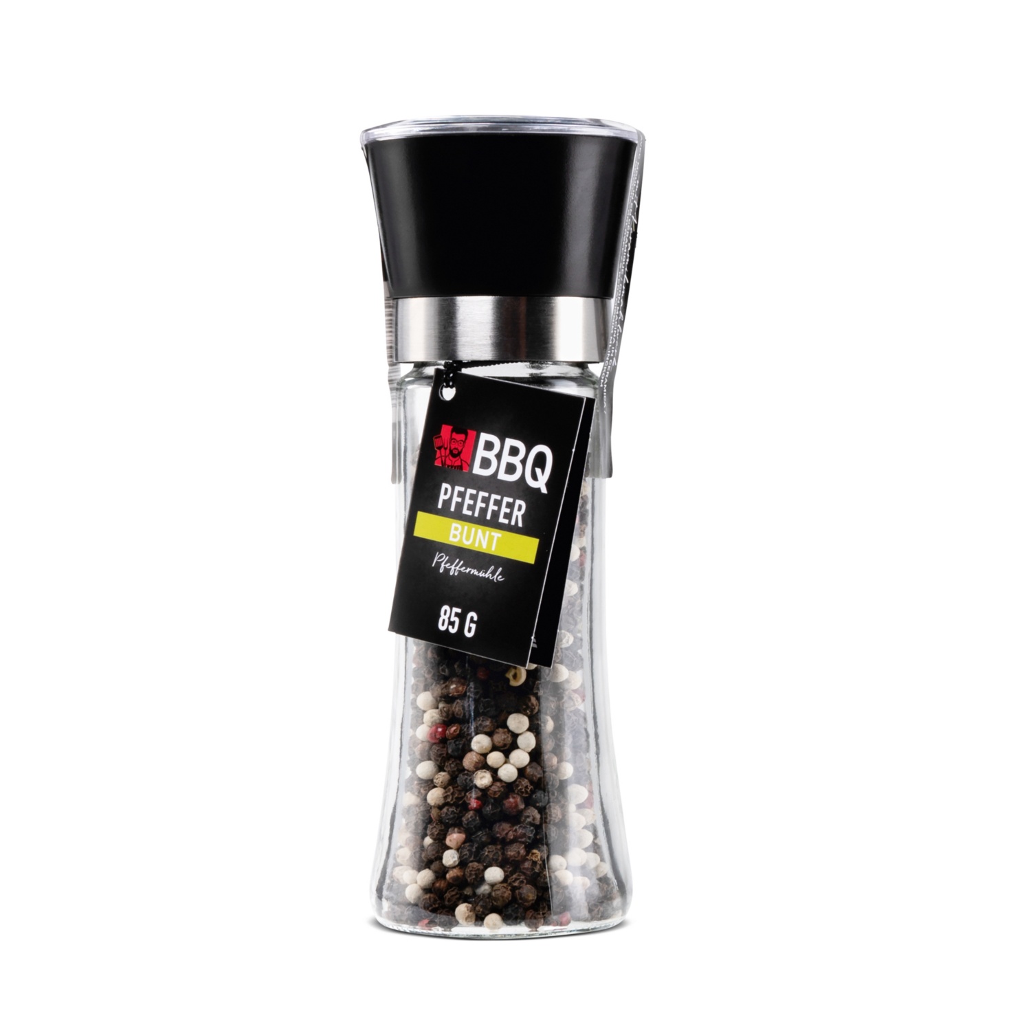 BBQ Pfeffermühle, Pfeffer bunt ganz 85 g