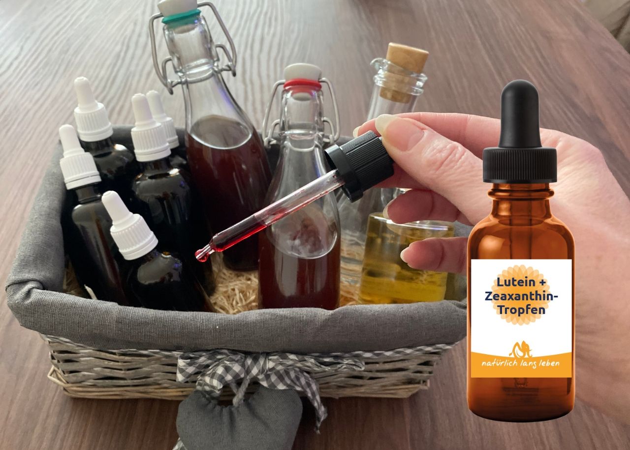 natürlich lang leben Lutein & Zeaxanthin Tropfen