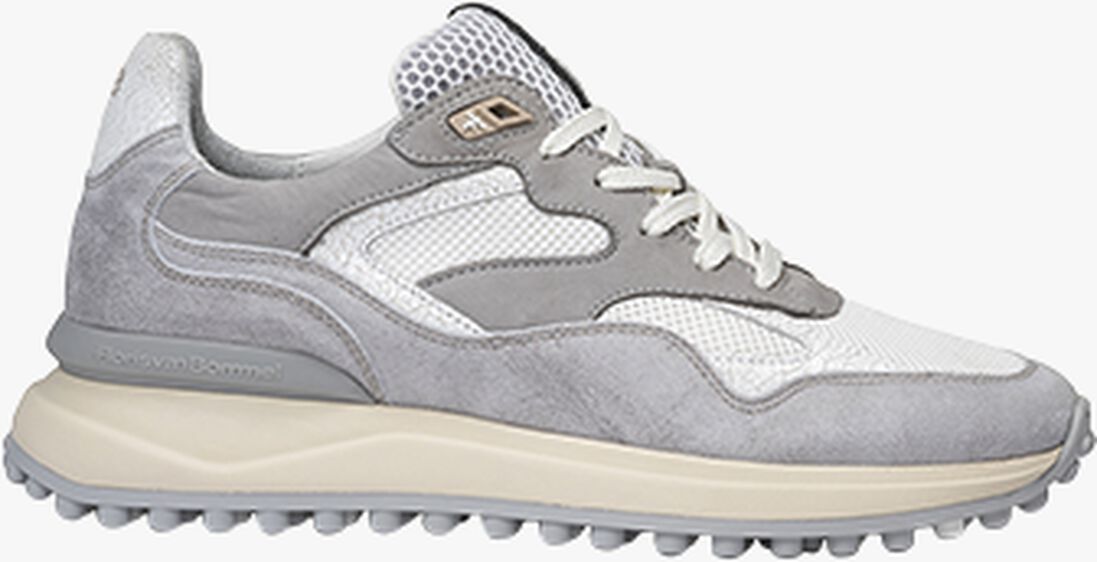FLORIS VAN BOMMEL lichtgrijze floris van bommel lage sneakers sfm-10159