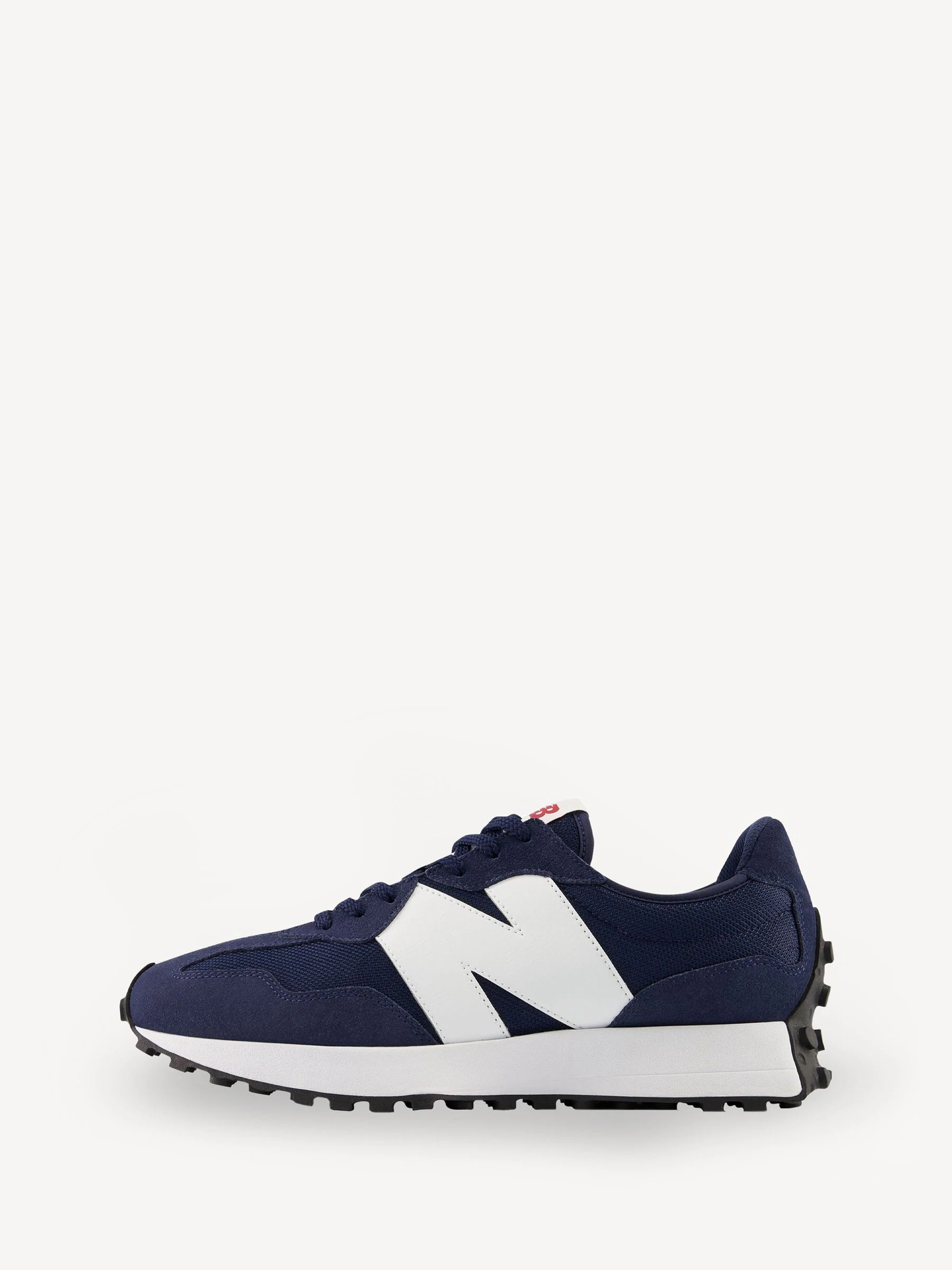 Marineblauw/wit - New Balance 327 herenslippers