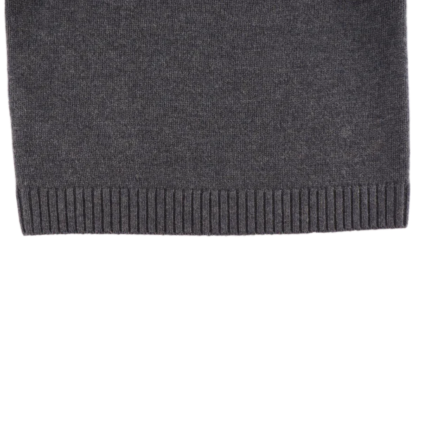 Fionn Merino Wool Sweater | Cloudy Grey Melange