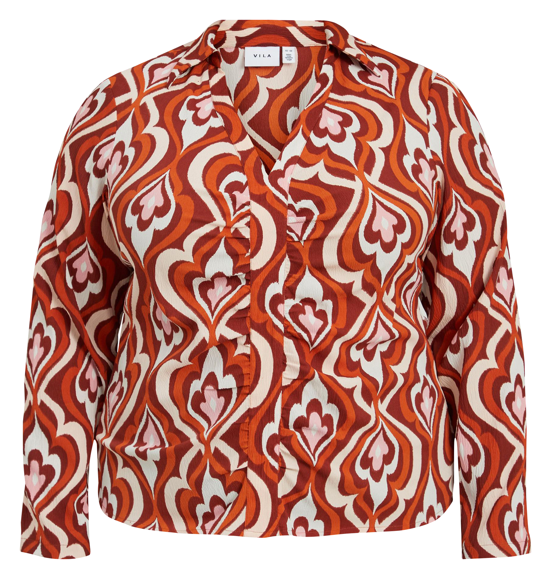 Top imprimé stretch | Multicolore