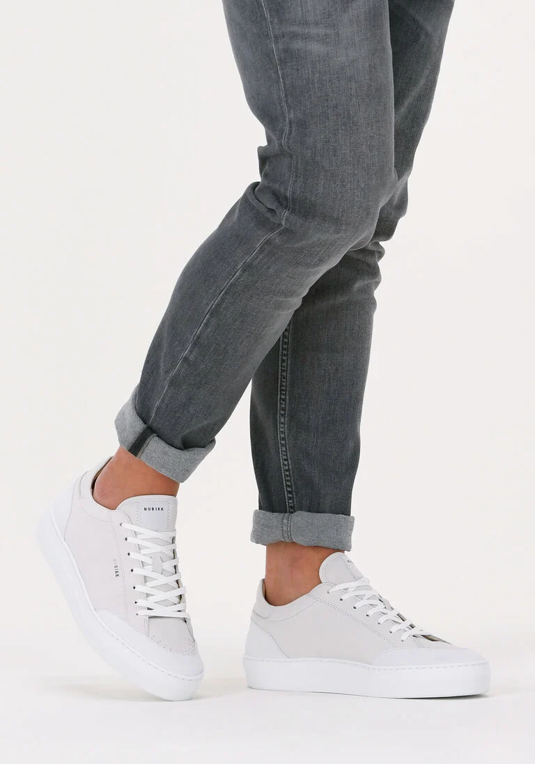 NUBIKK grijze nubikk lage sneakers jagger tora