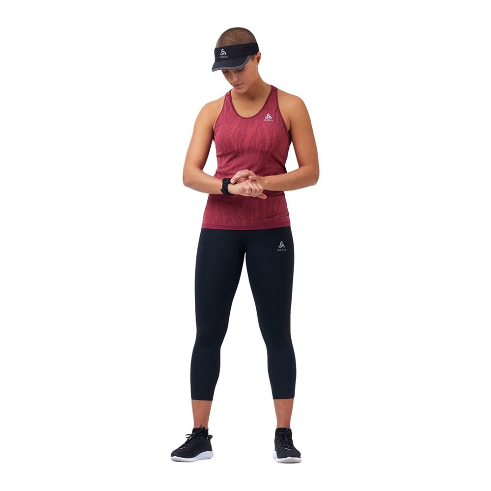 Odlo 7/8 ZEROWEIGHT - Collant Femme black