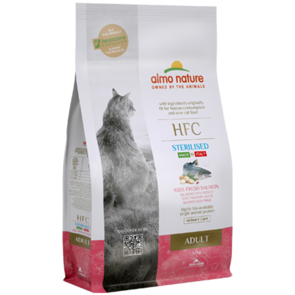 Almo Nature HFC Adult Sterilised Kattenvoer Zalm1,2 kg