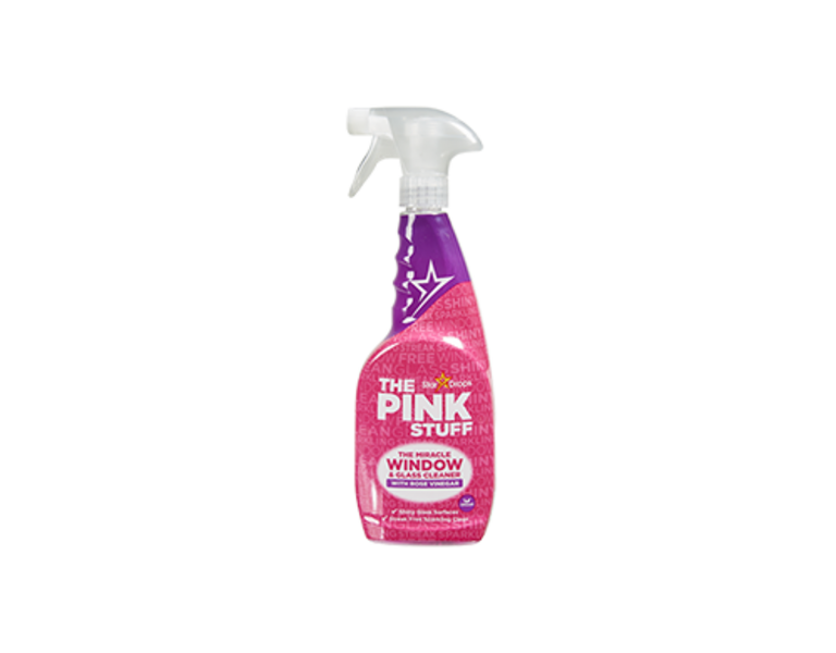 The Pink Stuff Fenster- und Glasreiniger mit Rosenessig