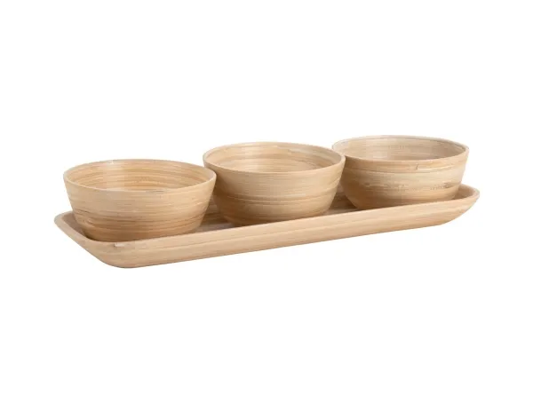 present time PT4194NT, Serveringsskål, Bamboo, Naturlig, Rektangulær, 120 mm, 60 mm