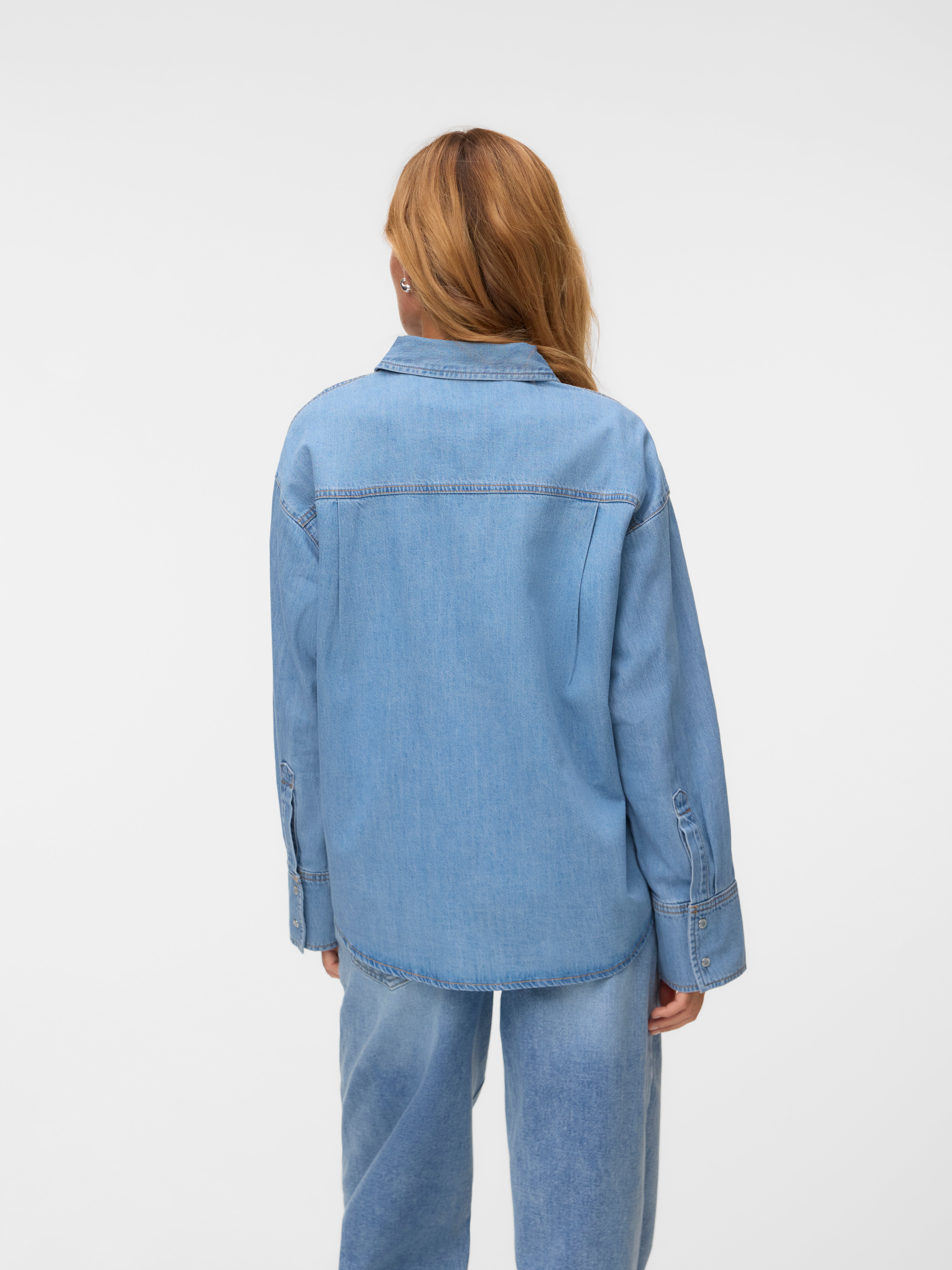 VMPAULA Denim overhemd