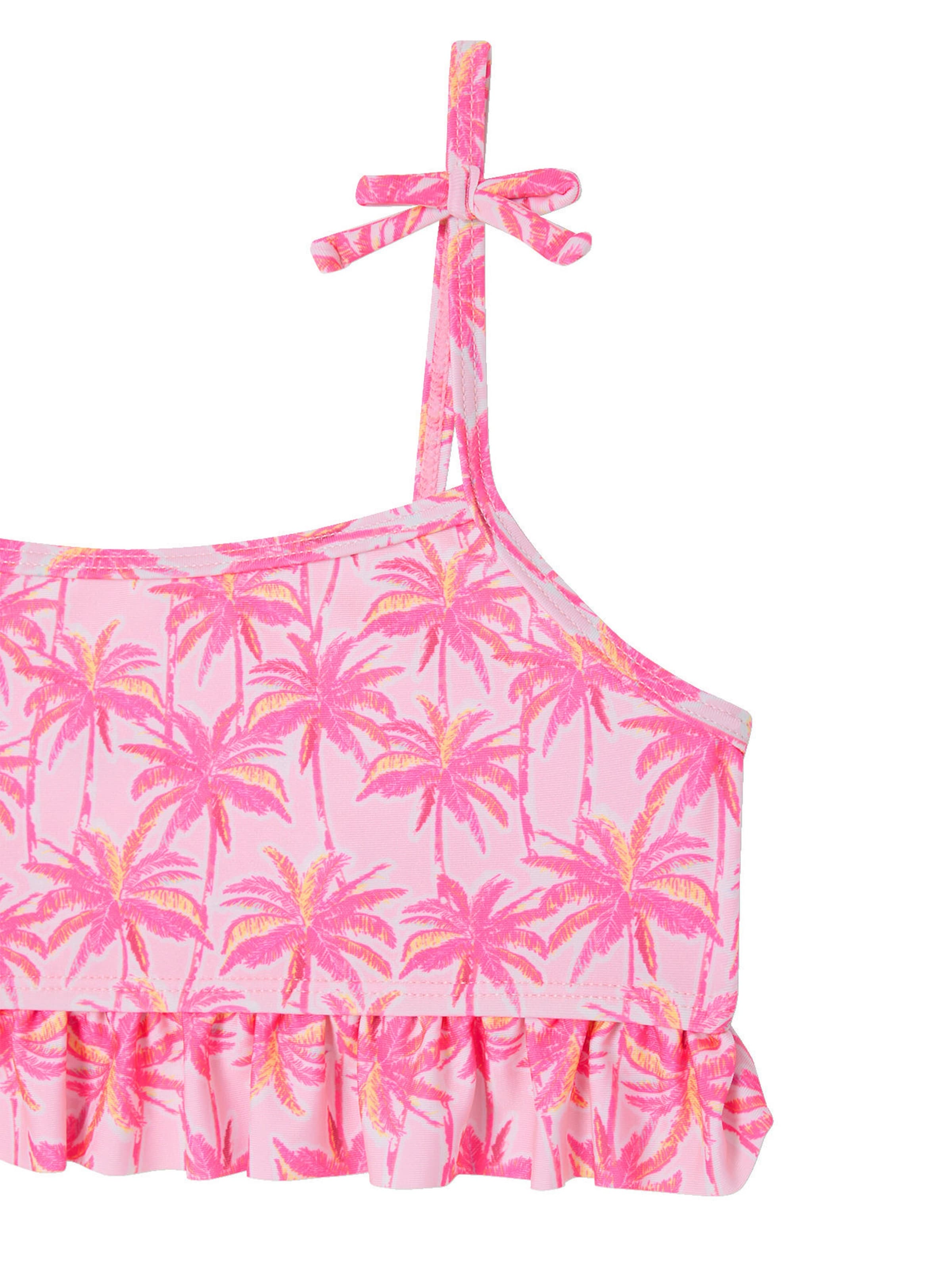 Vertbaudet Mädchen Bikini mit Schleifen rosa