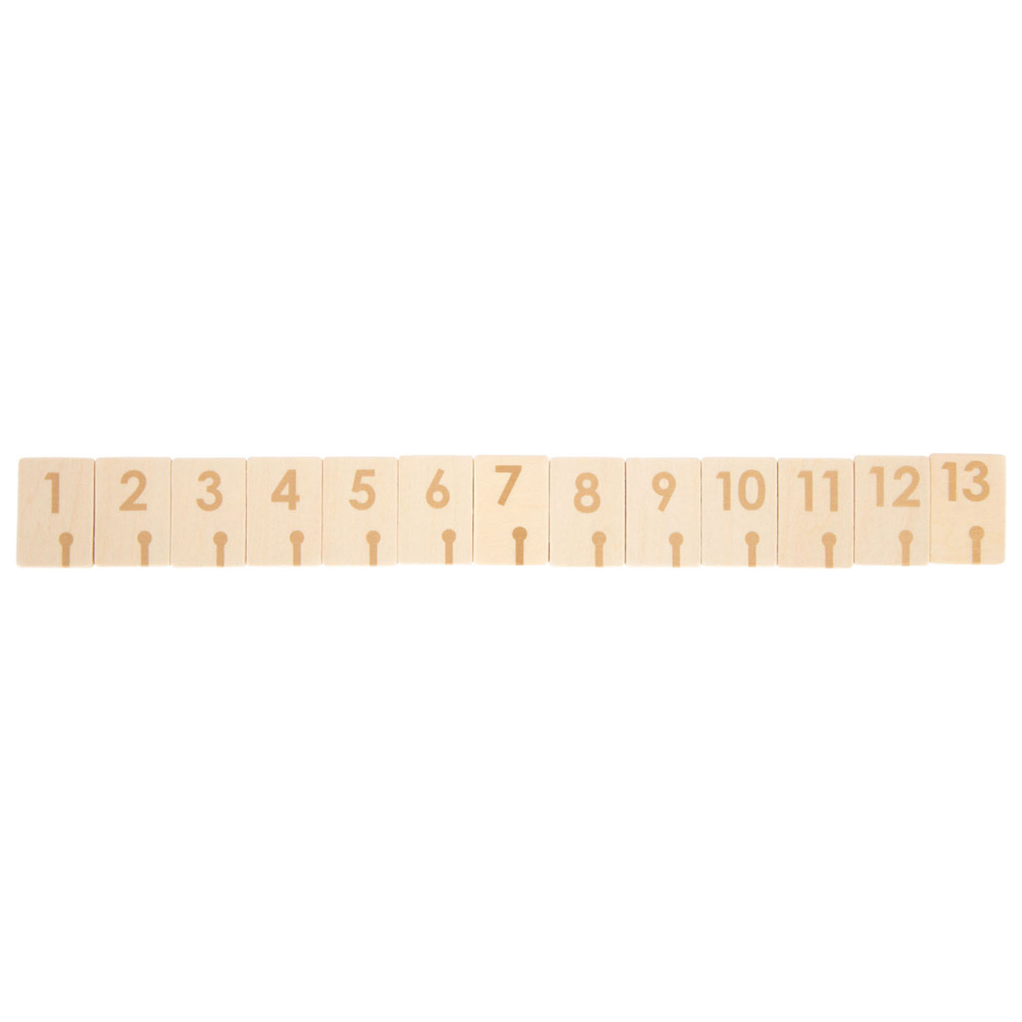Small Foot-Houten Rummy Spel