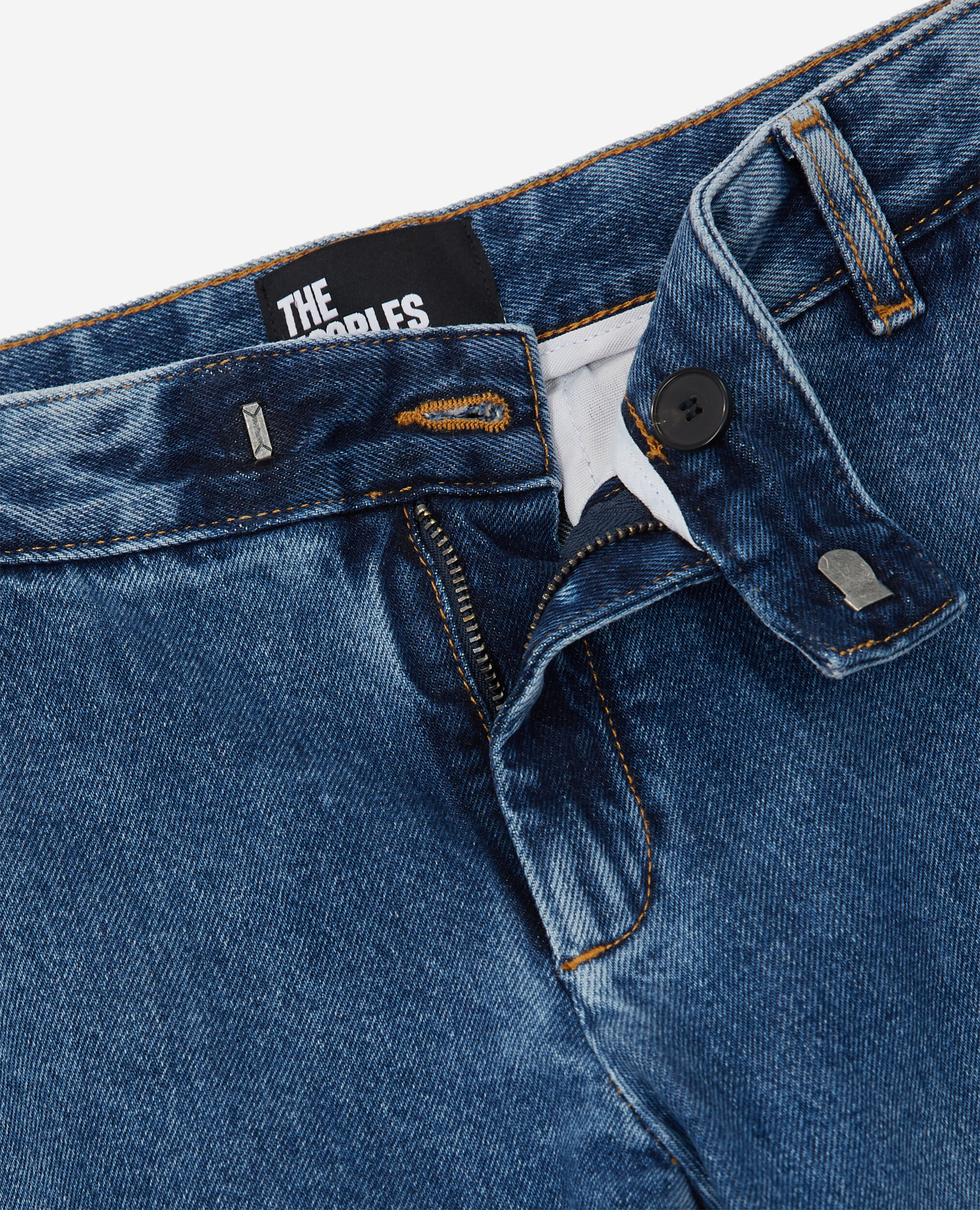 Jean large bleu