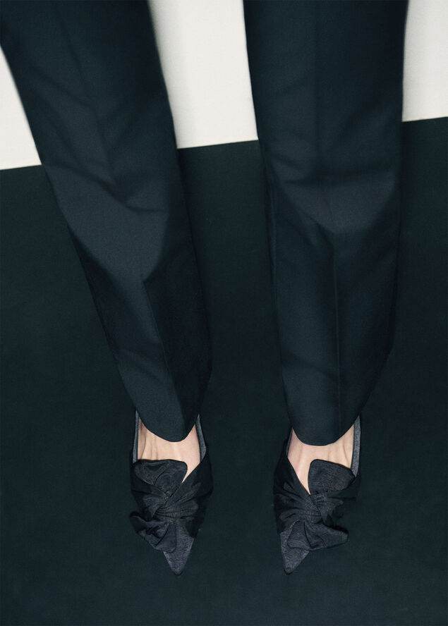 MANGO SHOES. -- NUDO Black