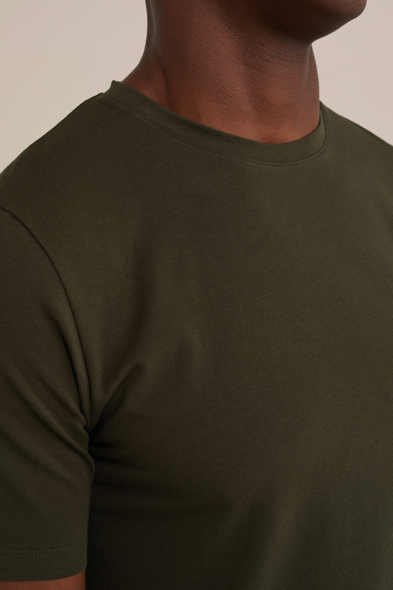 T-shirt WE Fashion Donkergroen