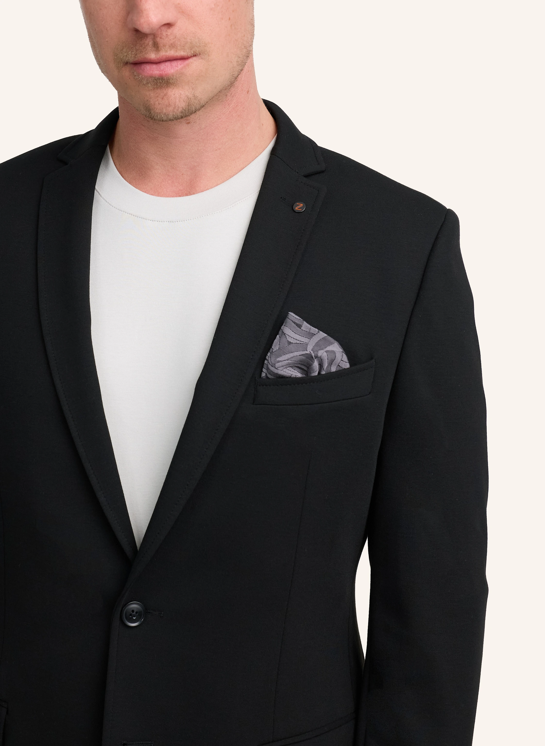 ZUITABLE Anzugssakko DINORRIS Slim Fit aus Jersey