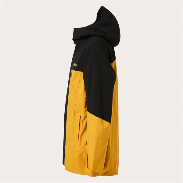 Veste de ski OAKLEY TNP TBT SHELL JACKET AMBER YELLOW/BLACKOUT