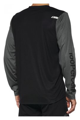 Maillot Manches Longues 100% Airmatic Noir