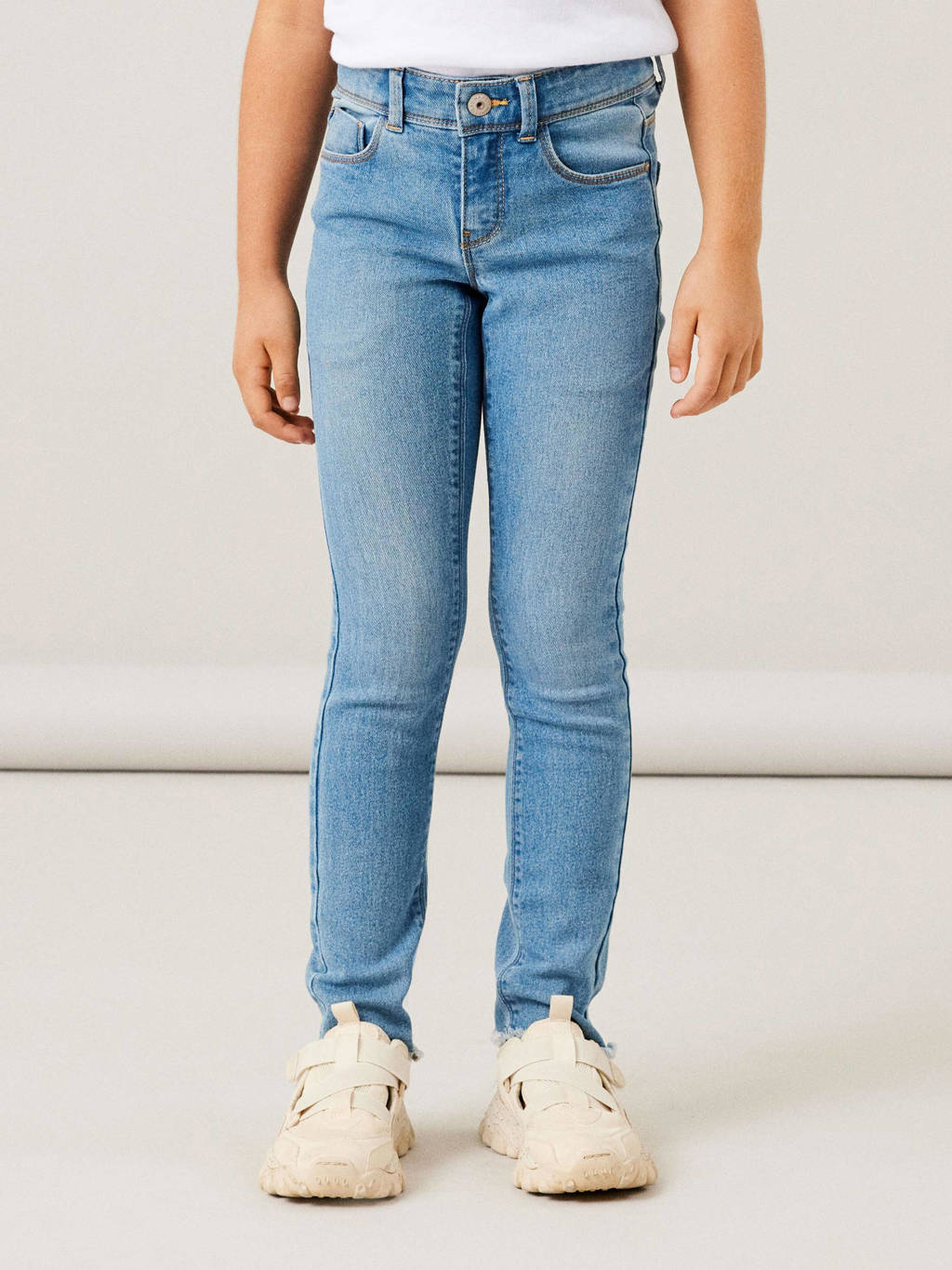 NAME IT skinny jeans NKFPOLLY light blue denim