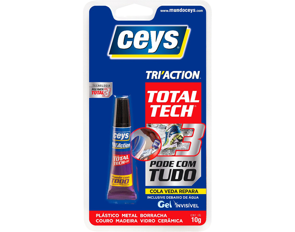 Cola e Veda Ceys Total Tech TriAction 10gr