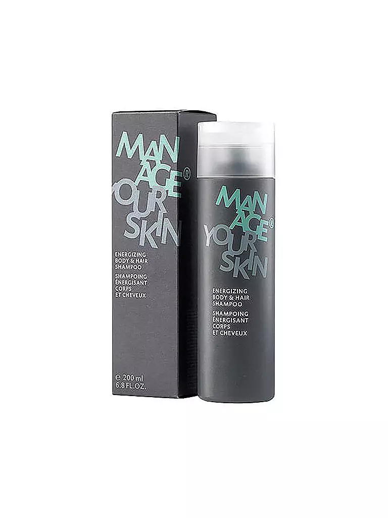 MANAGE YOUR SKIN Energizing Body & Hair Shampoo 200ml keine Farbe