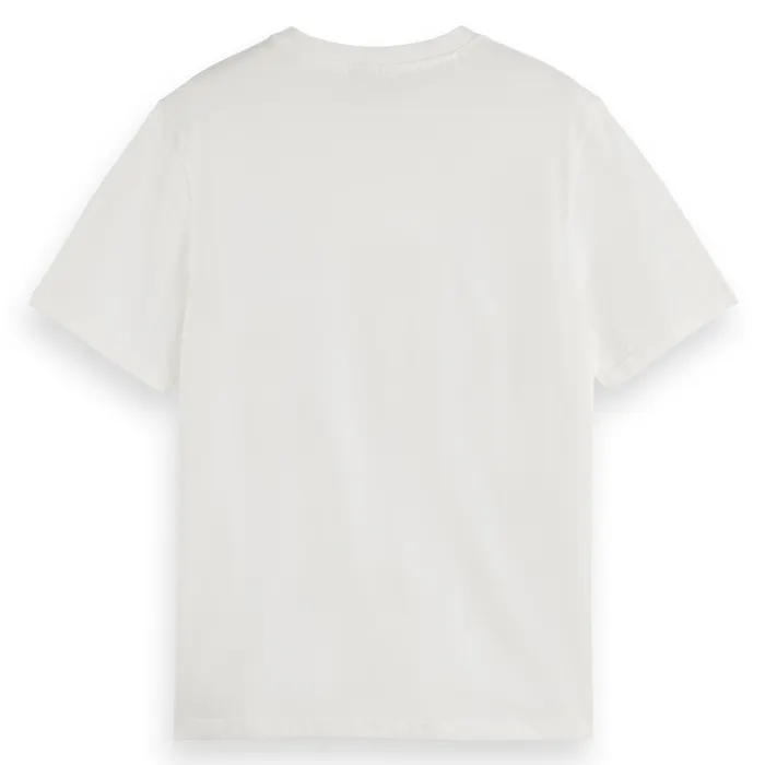 Scotch & Soda Front Chest Artwork Shirt Heren
