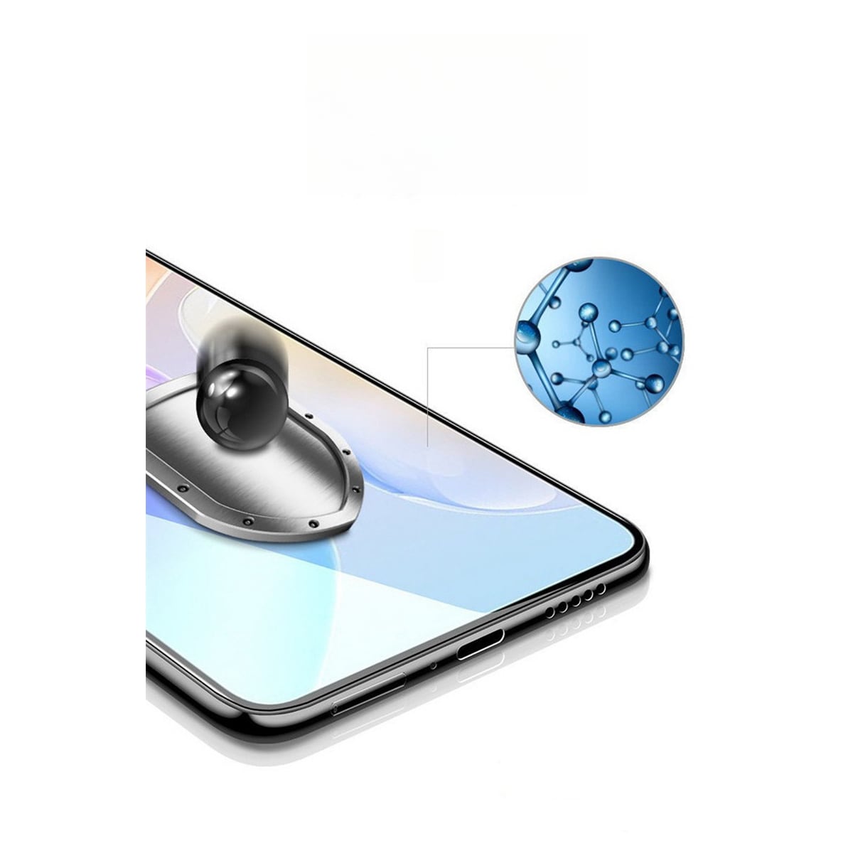 Skjermbeskytter i herdet glass med fingeravtrykk for Samsung Samsung Galaxy S24